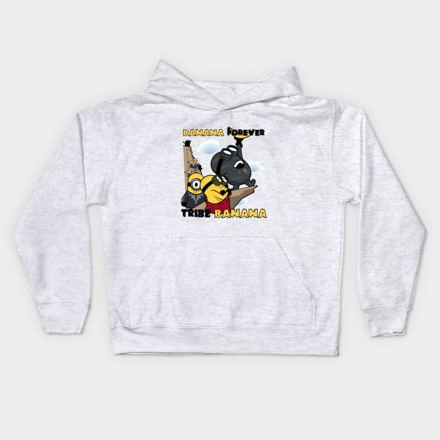 Tribe Banana Kids Hoodie by Spikeani